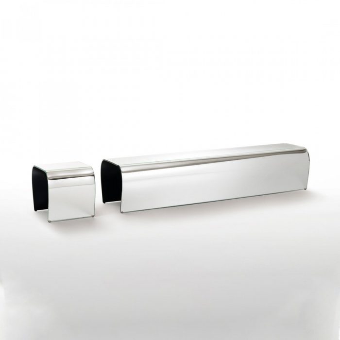 Bent Glass Bench - Image 5