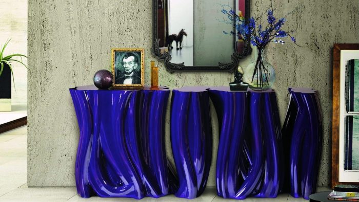Monochrome Faux-Marble